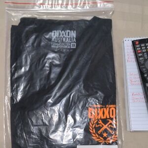 Dixxon Black and Orange Flannel Shirt